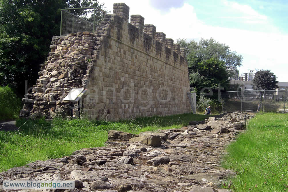 Wallsend (Segdenum) reconstructed wall